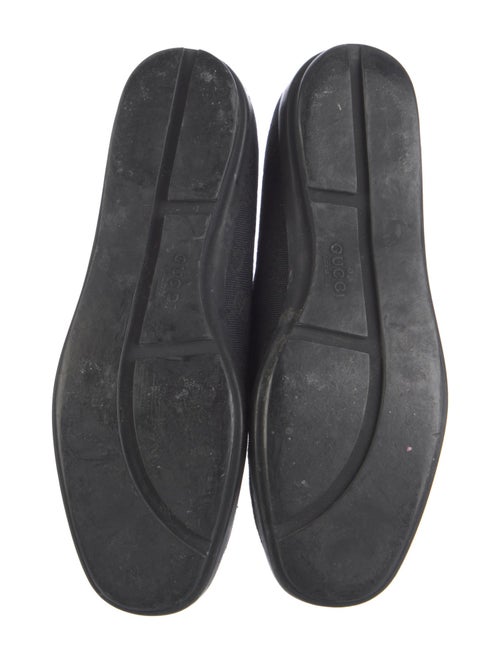 Gucci GG Logo Canvas Loafers