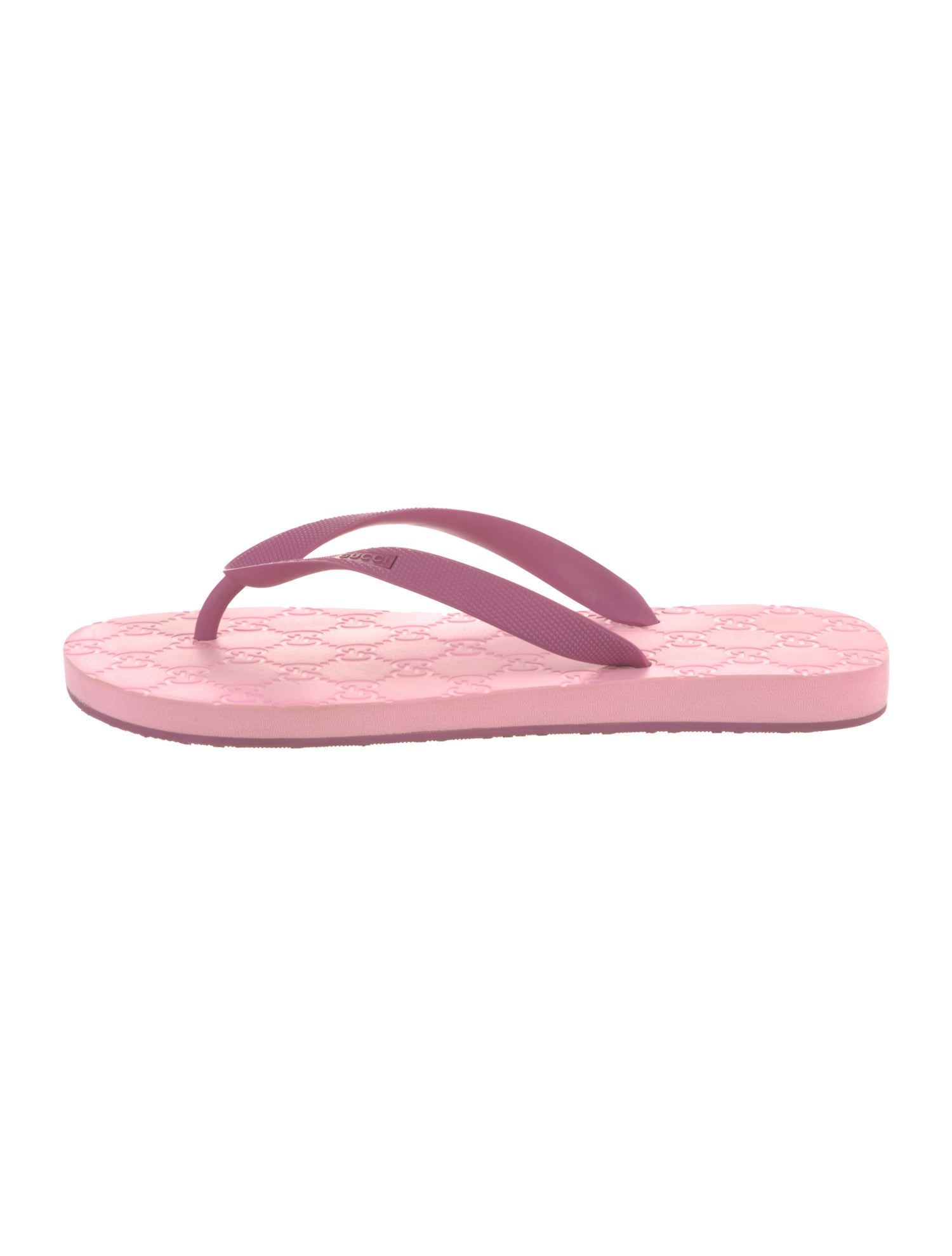 Gucci Rubber Flip Flops