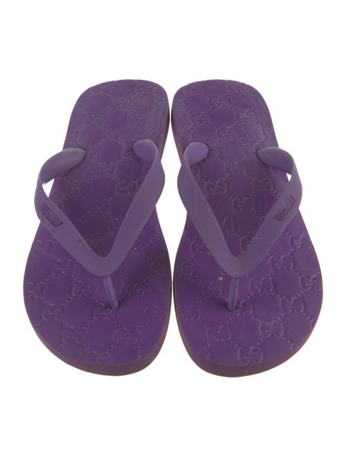 Gucci Rubber Flip Flops