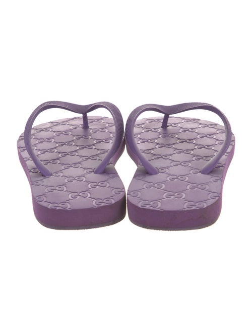 Gucci Rubber Flip Flops