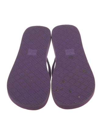 Gucci Rubber Flip Flops