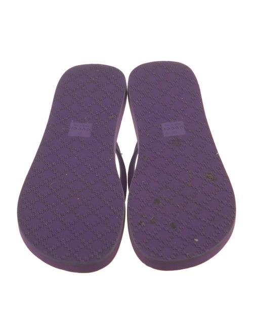 Gucci Rubber Flip Flops