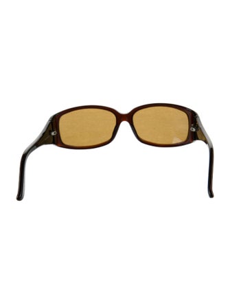 Gucci Sylvie Web Accent Shield Sunglasses