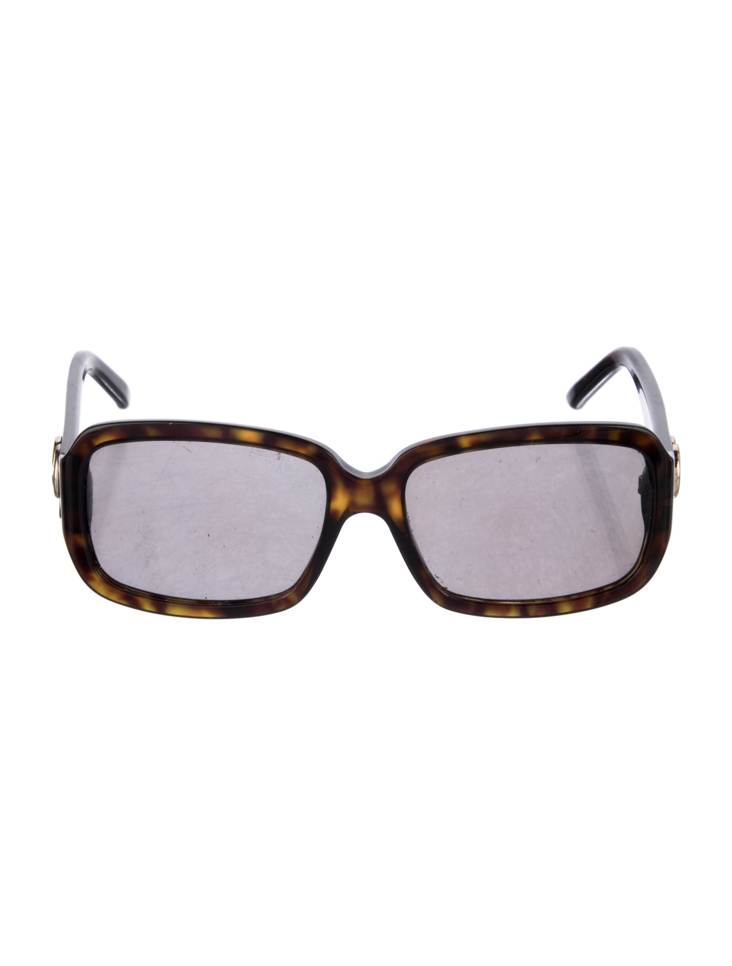 Gucci Interlocking G Logo Square Sunglasses