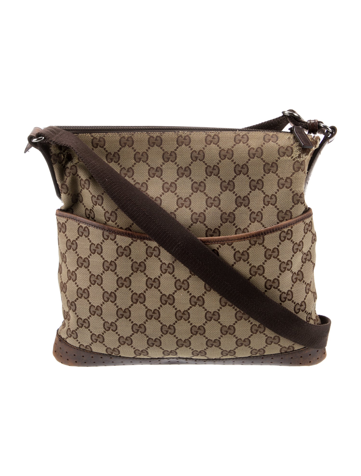 Gucci GG Canvas Messenger Bag