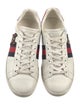Gucci Leather Colorblock Pattern Sneakers