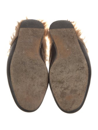 Gucci Horsebit Accent Leather Mules