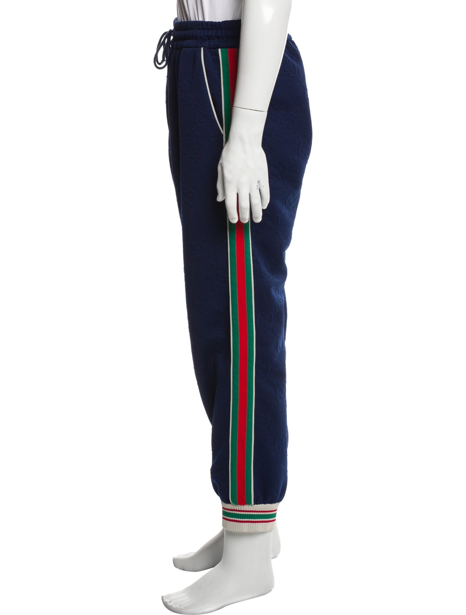 Gucci GG Logo Embroidered Accent Lounge Bottoms