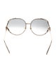 Gucci Web Accent Oversize Sunglasses