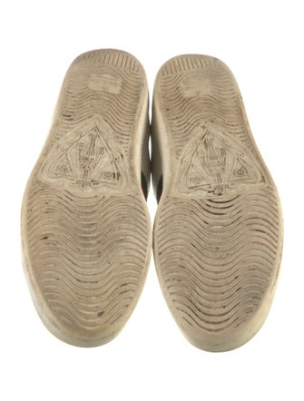 Gucci Web Accent Leather Sneakers