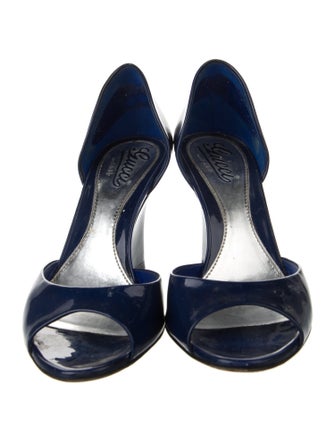 Gucci Patent Leather D'Orsay Pumps