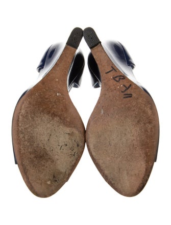 Gucci Patent Leather D'Orsay Pumps