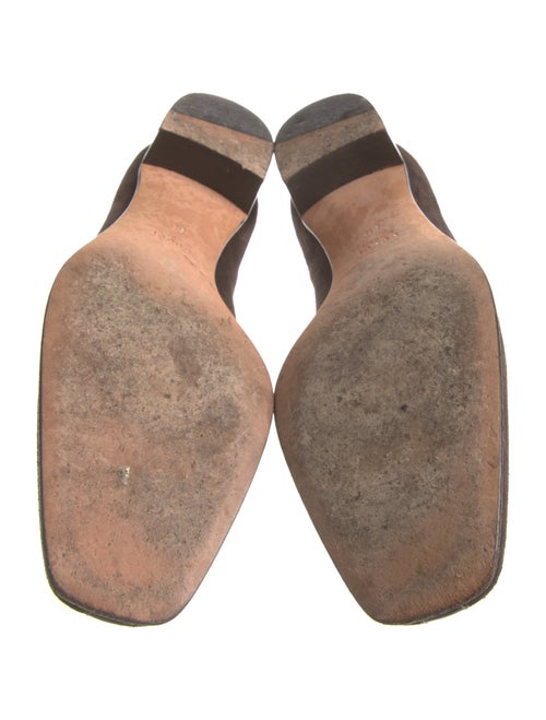 Gucci Interlocking G Logo Suede Pumps