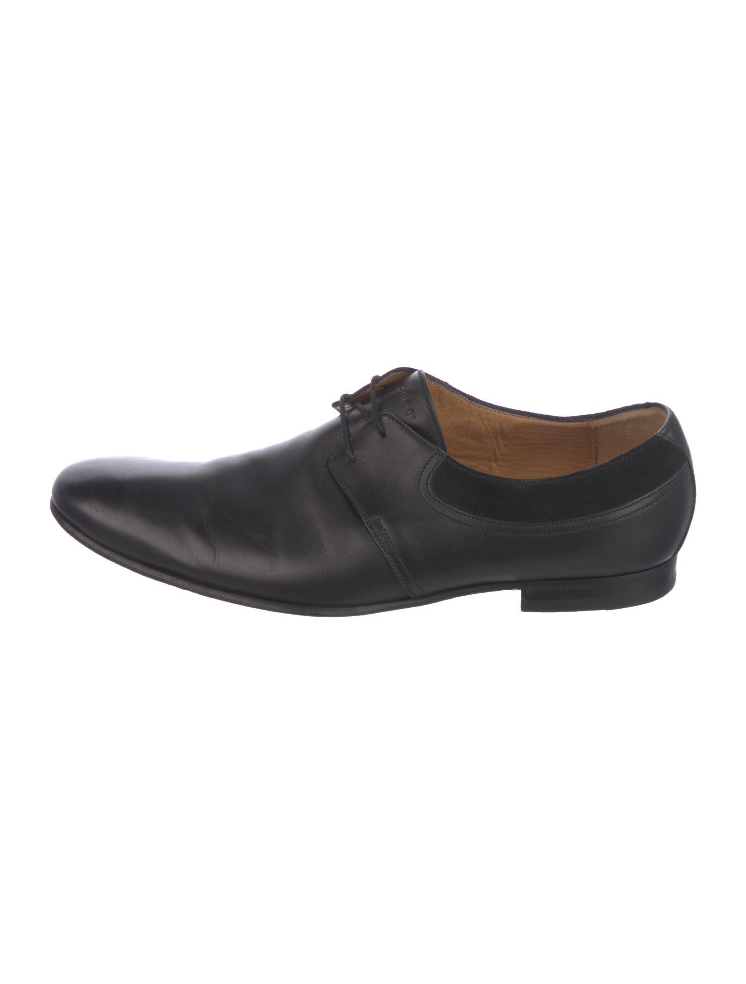 Gucci Leather Derby Shoes