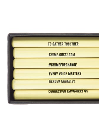 Gucci x Chime Set Of 6 Pencils