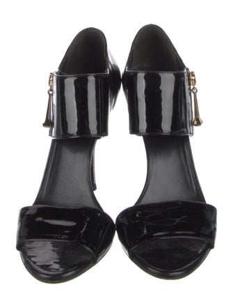 Gucci Patent Leather Sandals