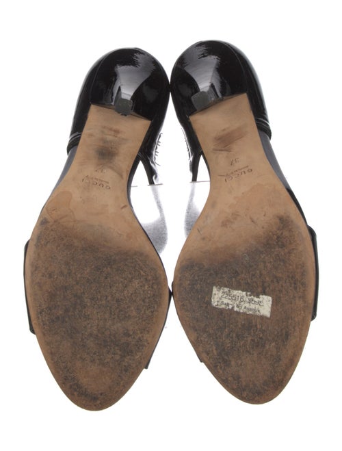 Gucci Patent Leather Sandals