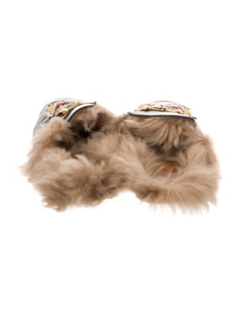 Gucci Horsebit Accent Leather Mules