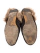 Gucci Horsebit Accent Leather Mules
