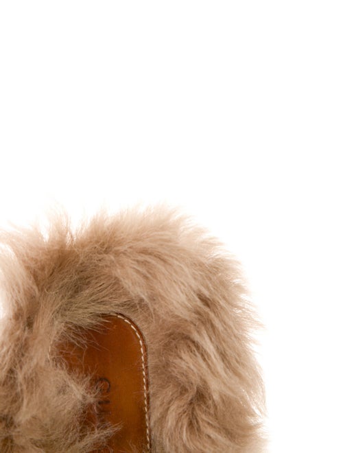 Gucci Horsebit Accent Leather Mules