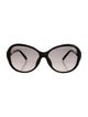 Gucci Interlocking G Logo Round Sunglasses