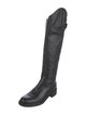 Gucci GG Signature Leather Riding Boots