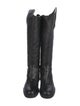 Gucci GG Signature Leather Riding Boots