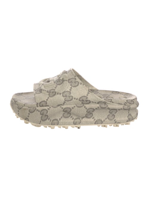 Gucci Interlocking G Logo Rubber Espadrilles