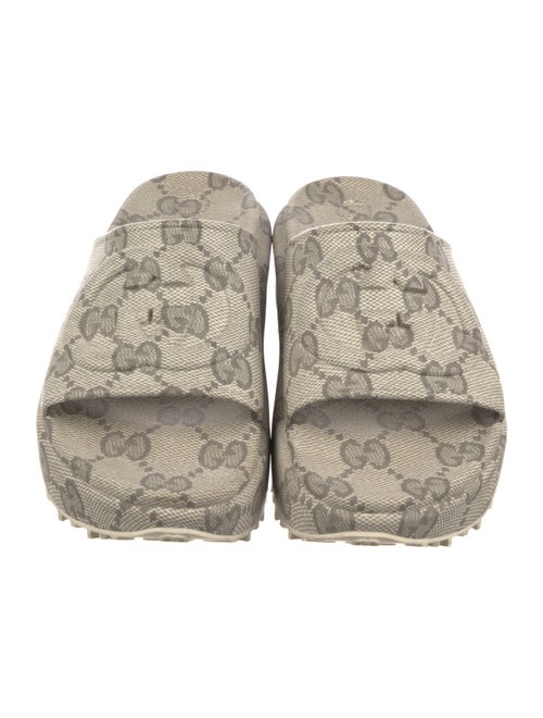 Gucci Interlocking G Logo Rubber Espadrilles