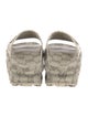 Gucci Interlocking G Logo Rubber Espadrilles