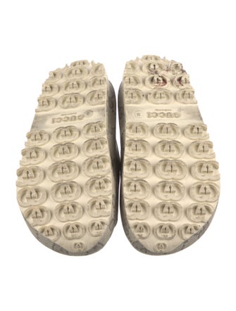 Gucci Interlocking G Logo Rubber Espadrilles
