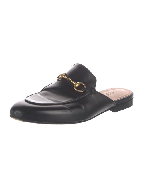 Gucci Horsebit Accent Leather Mules