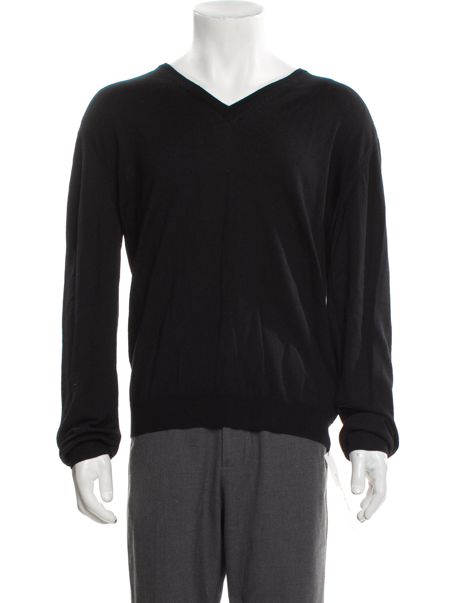 Gucci Web Accent Wool Pullover