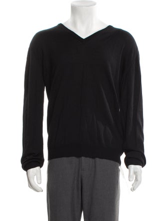 Gucci Web Accent Wool Pullover