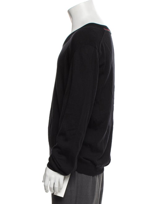 Gucci Web Accent Wool Pullover
