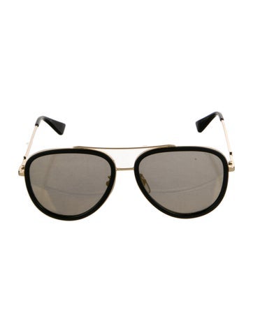 Gucci Sunglasses Interlocking G Logo Aviator