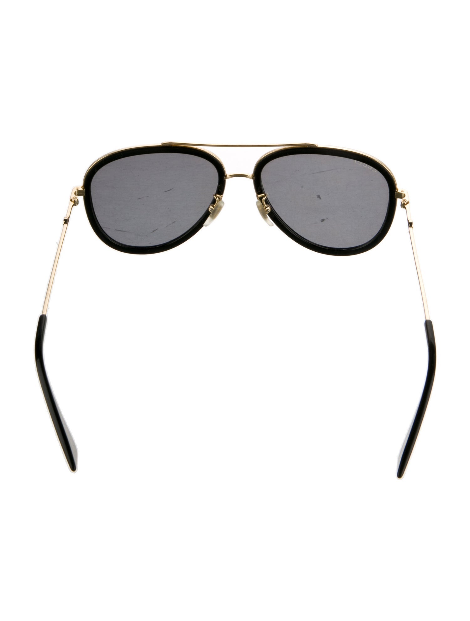 Gucci Interlocking G Logo Aviator Sunglasses