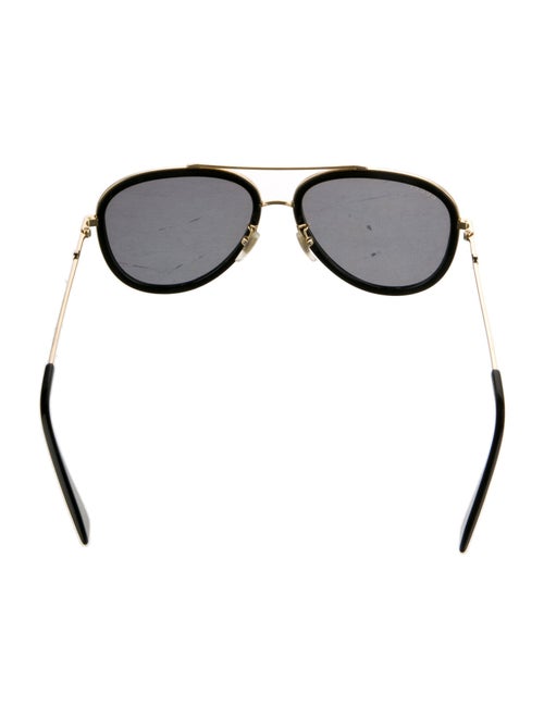Gucci Interlocking G Logo Aviator Sunglasses