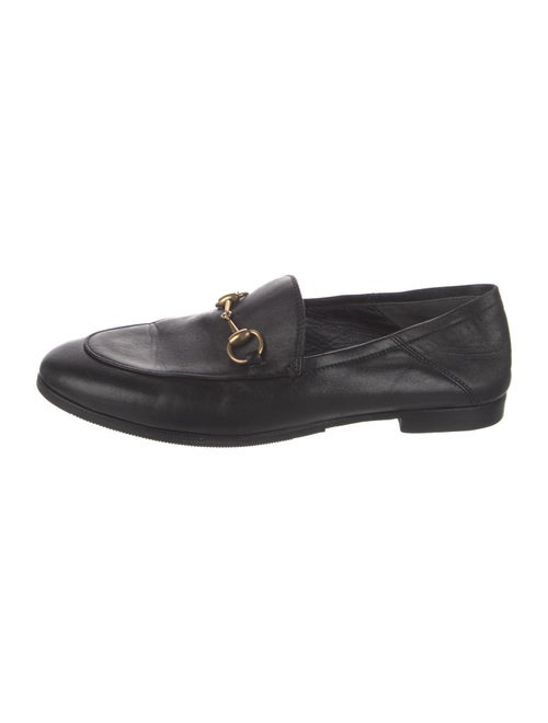 Gucci Horsebit Accent Leather Loafers