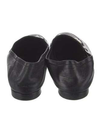 Gucci Horsebit Accent Leather Loafers