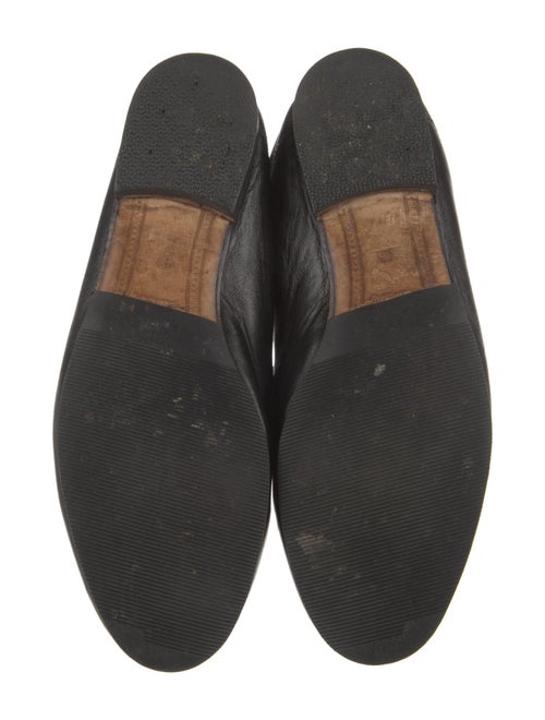 Gucci Horsebit Accent Leather Loafers