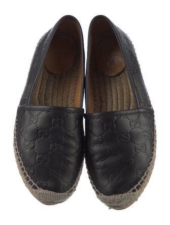 Gucci GG Signature Leather Espadrilles
