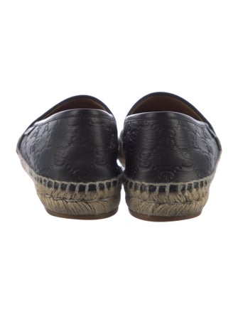Gucci GG Signature Leather Espadrilles