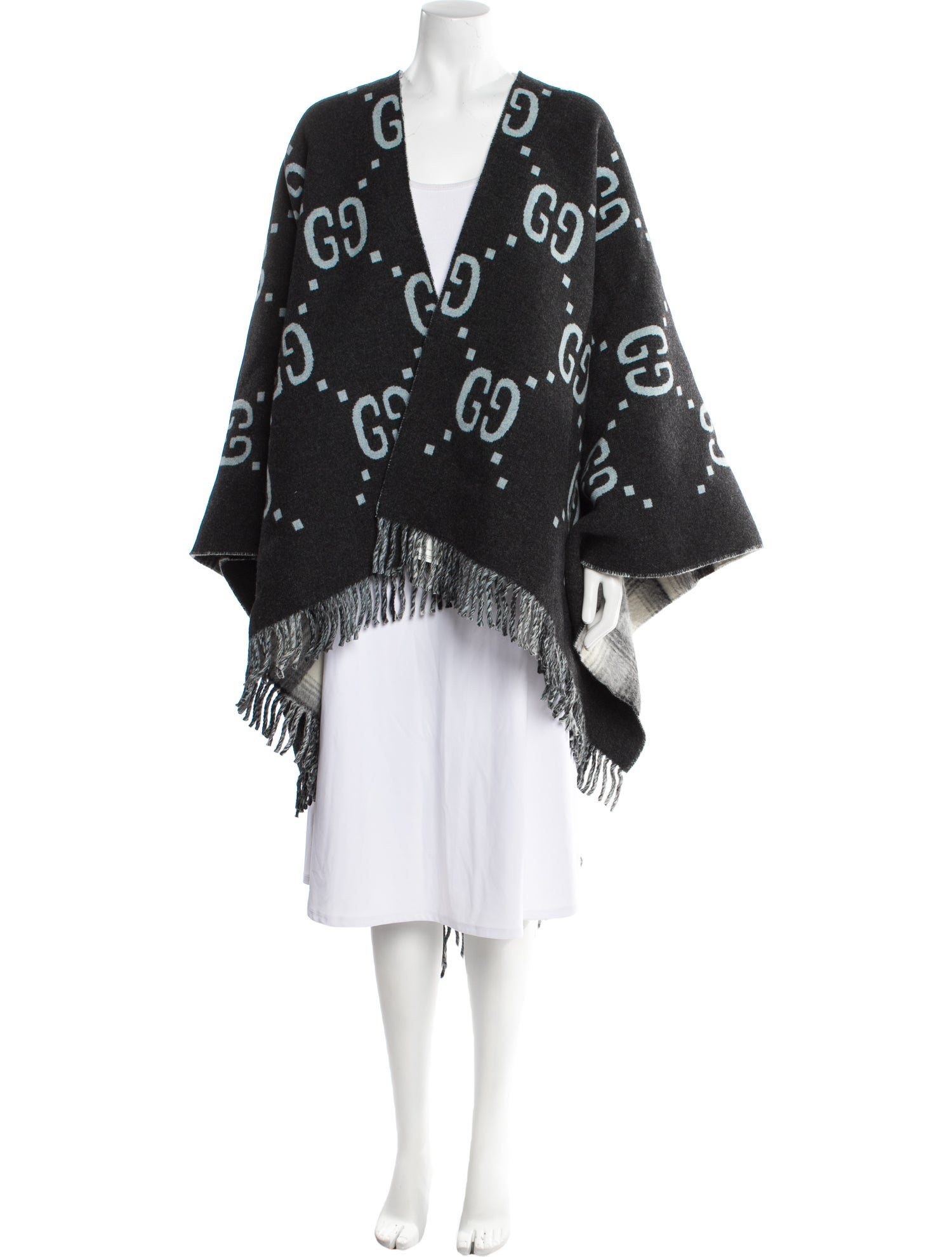 Gucci Reversible Wool Cape
