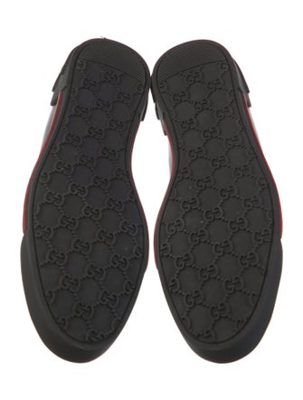 Gucci Interlocking G Logo Leather Sneakers