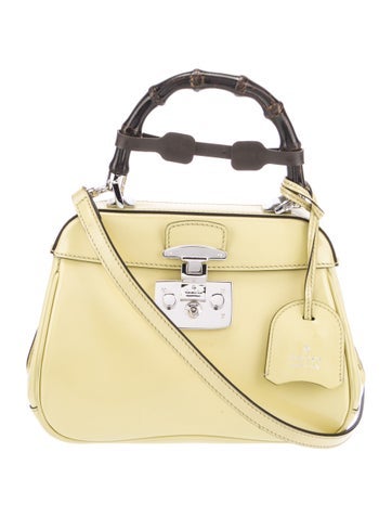 Gucci Crossbody Bags Bamboo Lady Lock Small