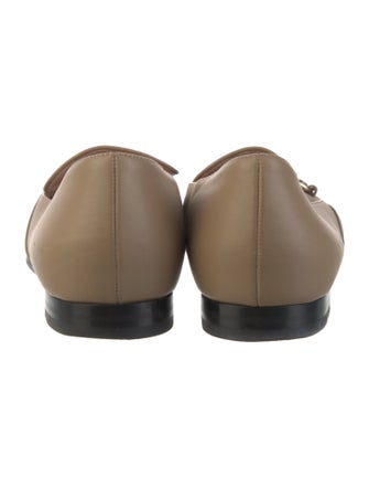 Gucci Horsebit Accent Leather Loafers