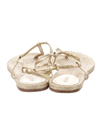 Gucci Leather Espadrilles