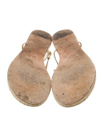 Gucci Leather Espadrilles