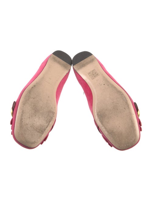 Gucci Running GG Logo Suede Loafers